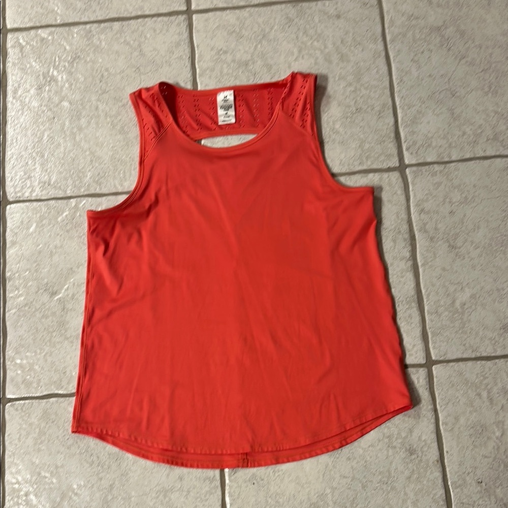 Coral Sleeveless Women's Top